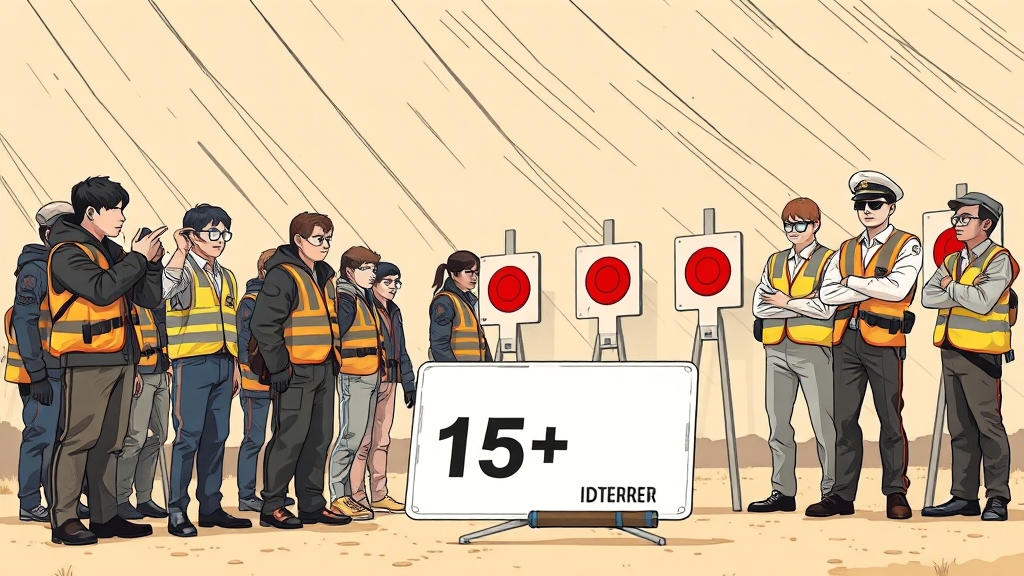 안전 수칙 및 이용 안내 (illustration 스타일)