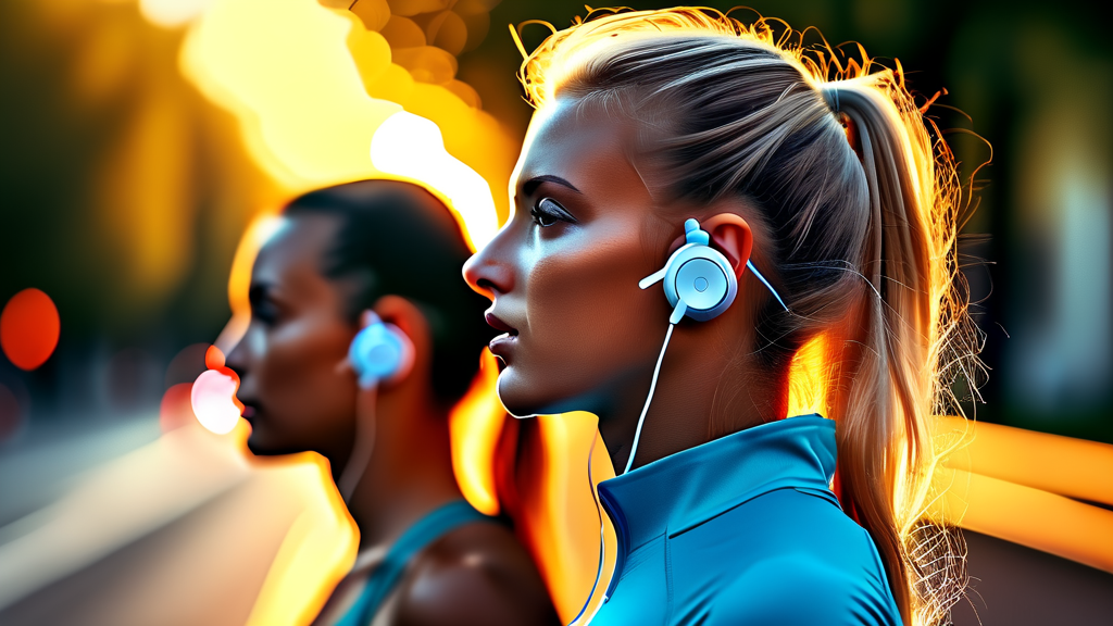 운동, 운전 중에도 선명하게: QCY 골전도 이어폰의 음질과 통화 품질 (realistic 스타일)