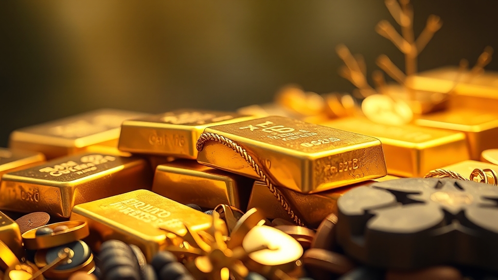 금 투자 시 고려 사항 및 투자 전략 (realistic 스타일)