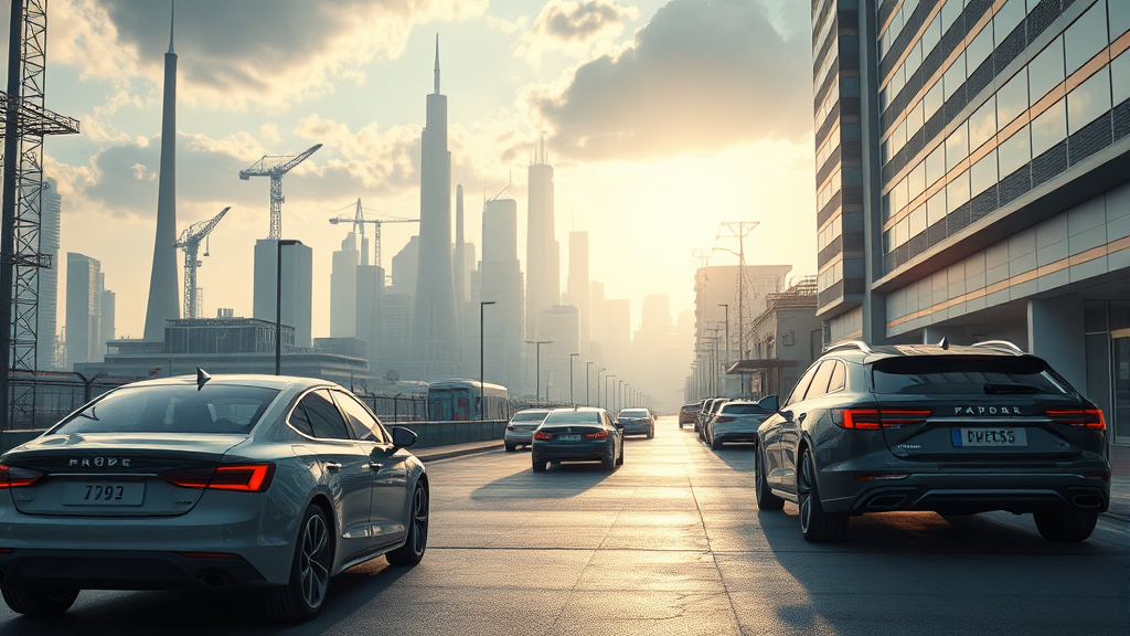 과학 및 IT 뉴스 (realistic 스타일)