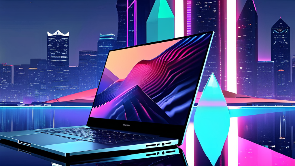 그램 울트라, 숨겨진 성능을 깨우는 궁극의 활용법 (illustration 스타일)