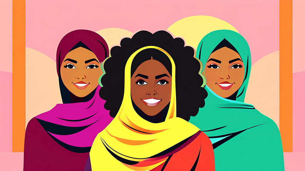 공공생리대 사업의 기대 효과 및 향후 전망 (illustration 스타일)