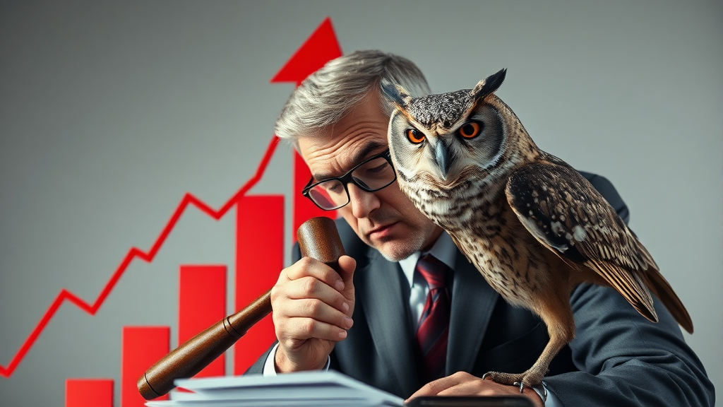 2월 첫째 주 증시 일정 (realistic 스타일)