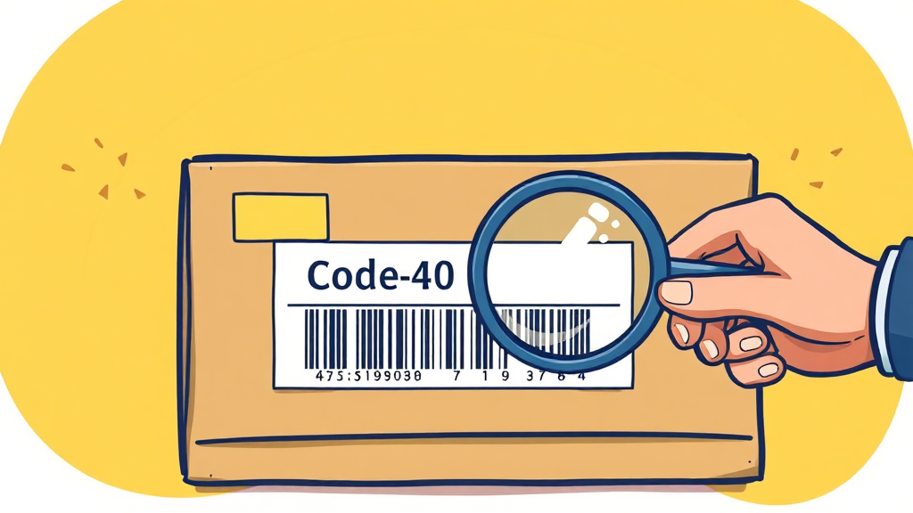 해외직구 시 개인통관고유부호 입력 방법 및 주의사항 (cartoon 스타일)