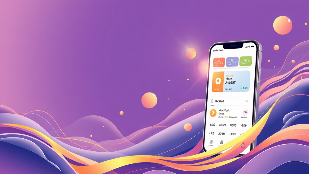 간편한 대출 솔루션 (illustration 스타일)