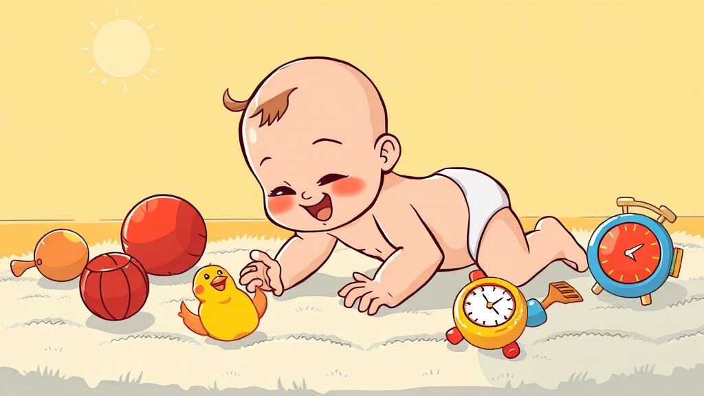 네발기기 연습 꿀팁 (cartoon 스타일)