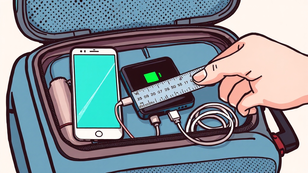 보조배터리 규정: 핵심 정보 (cartoon 스타일)