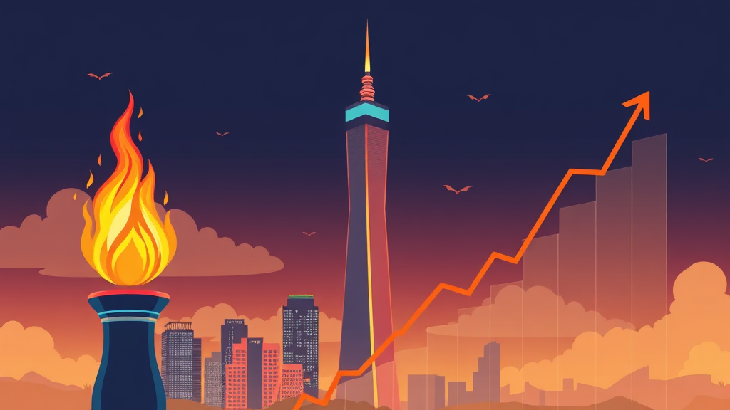 롯데지주 주가, 현재 상황은? (illustration 스타일)