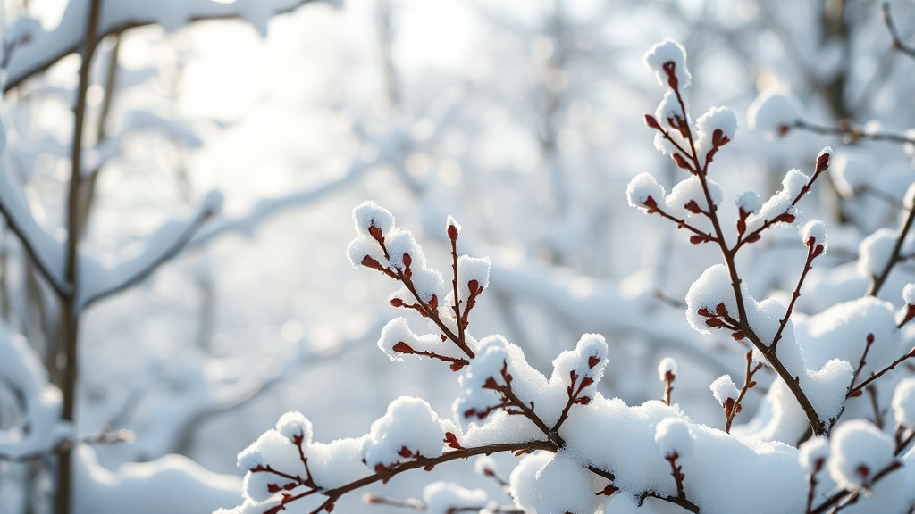 겨울철 건강 관리 꿀팁 (realistic 스타일)