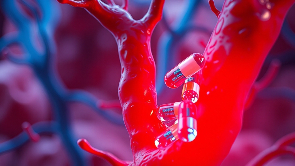 고지혈증 약 효능 및 효과 (realistic 스타일)