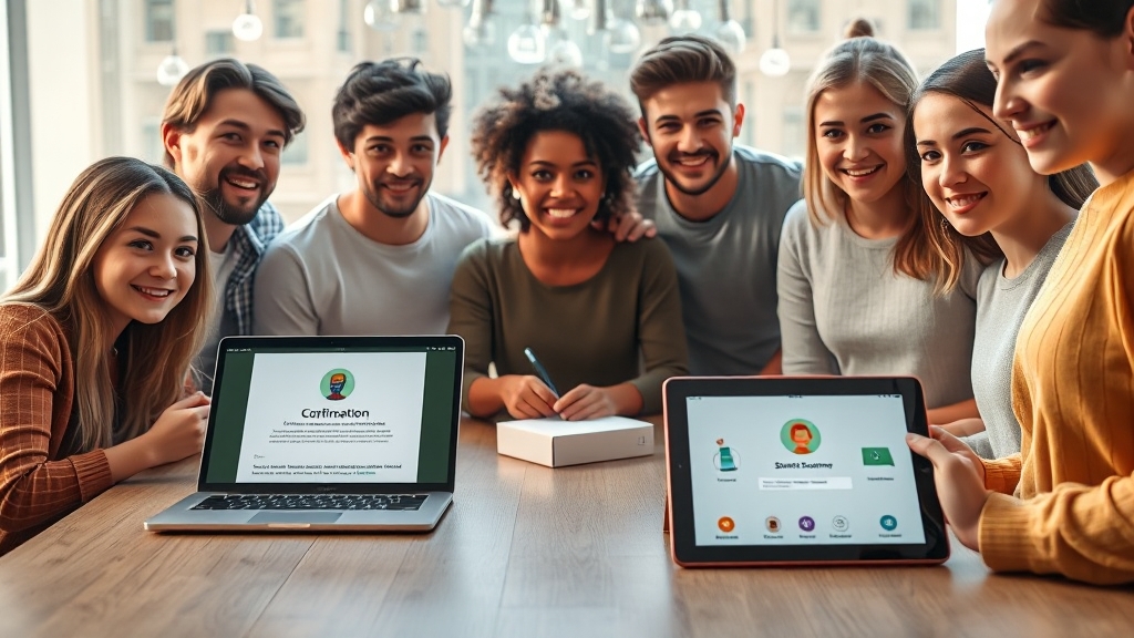 신청 절차 및 기간 (realistic 스타일)