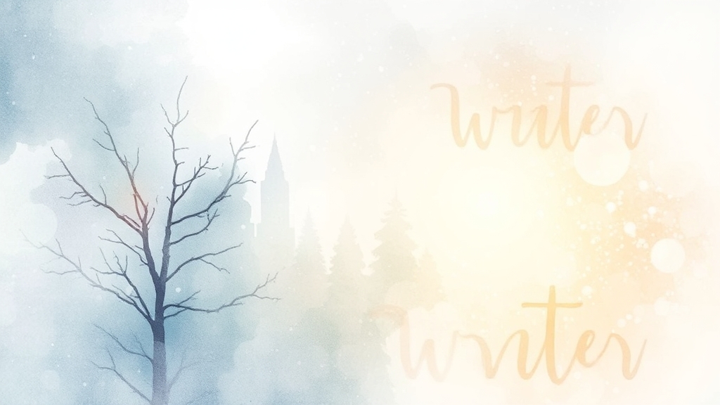 난방비 지원, 왜 필요할까요? (watercolor 스타일)