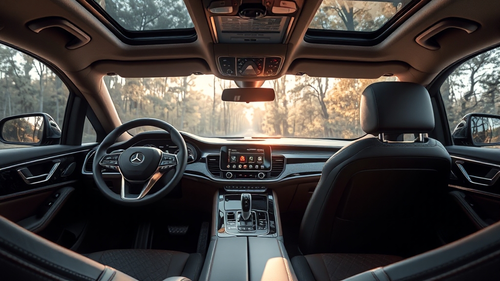 GV70 실내 공간 및 편의 기능 비교 (realistic 스타일)