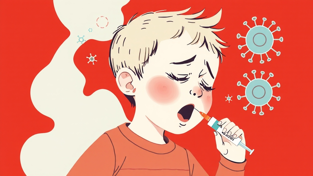 백일해, 궁금한 점을 해결해 드립니다! (illustration 스타일)