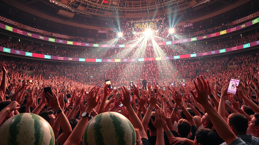 MMA 2025 티켓 예매 안내 (realistic 스타일)