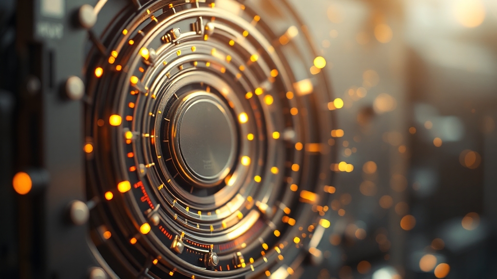 양자컴퓨터 신뢰성 및 기술적 한계 (realistic 스타일)