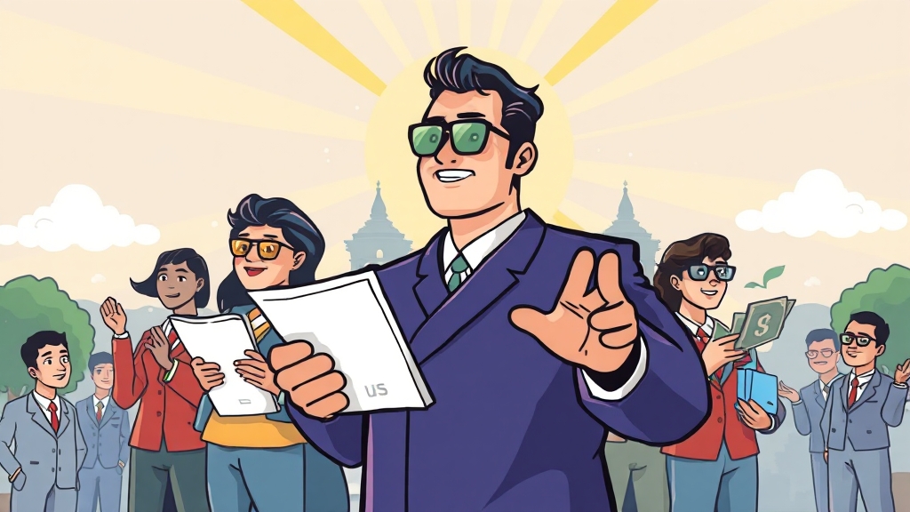 부정수급 신고 방법 및 포상금 제도 (cartoon 스타일)