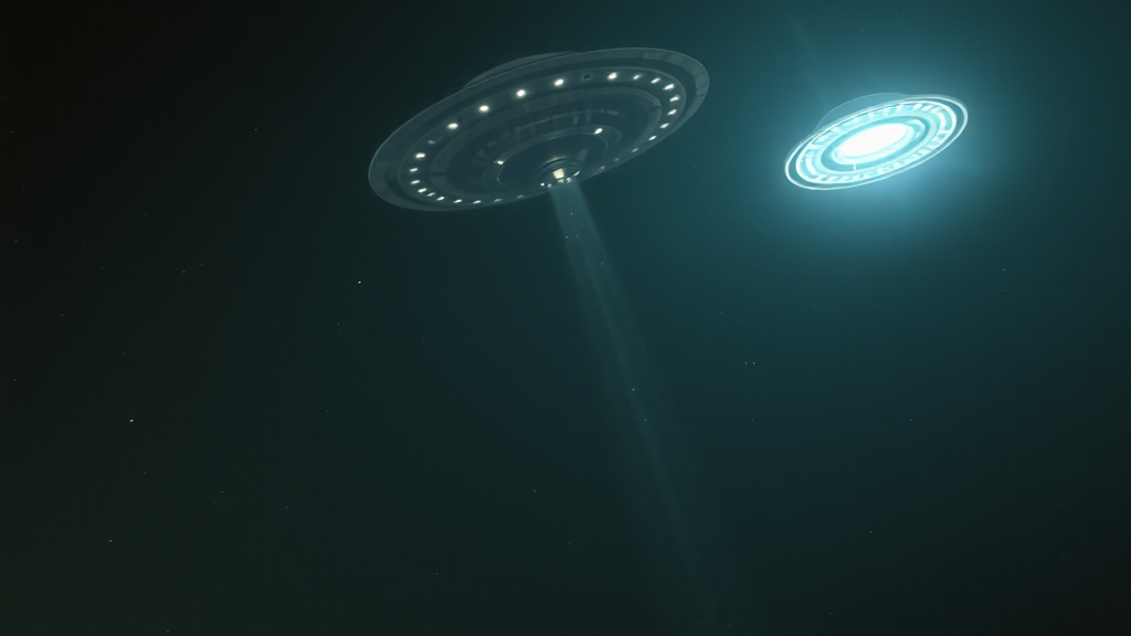UFO 관련 정부 조사 보고서 분석 (realistic 스타일)