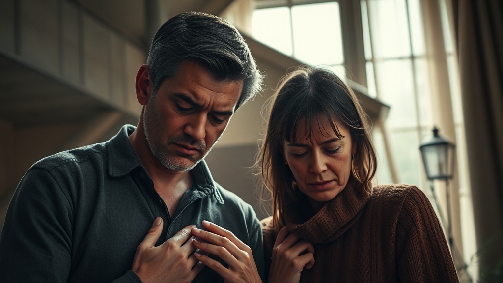 실수요자에게 미치는 영향 & 부담 증가 (realistic 스타일)