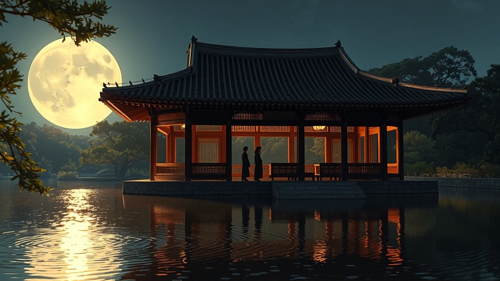 달빛기행 야간 포토존 추천 (realistic 스타일)