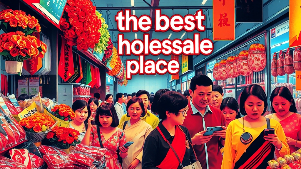 최적의 도매 장소는 어디? (popart 스타일)