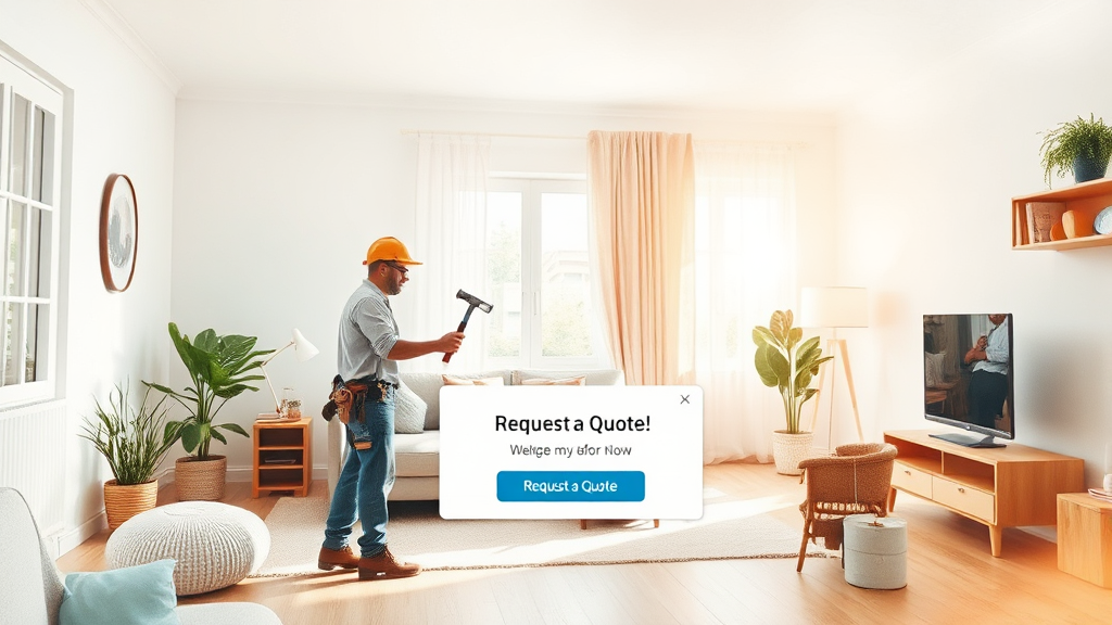 아파트 인테리어 비용: 평당 단가란? (watercolor 스타일)