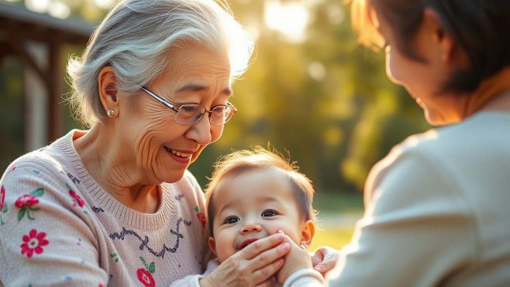 가족돌봄수당 핵심 요약 (realistic 스타일)