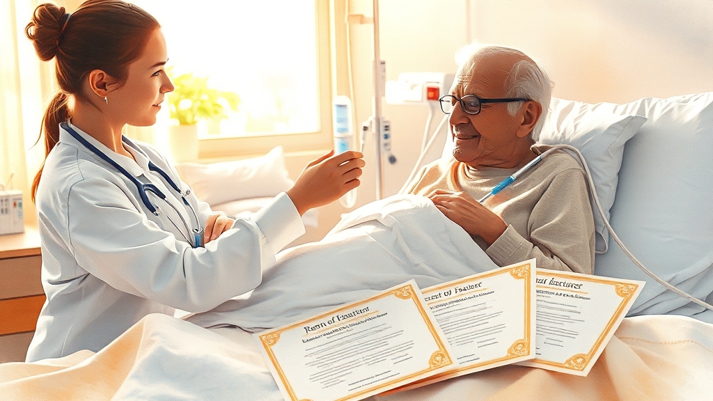 생활지원사 자격 요건 및 취득 방법 (watercolor 스타일)