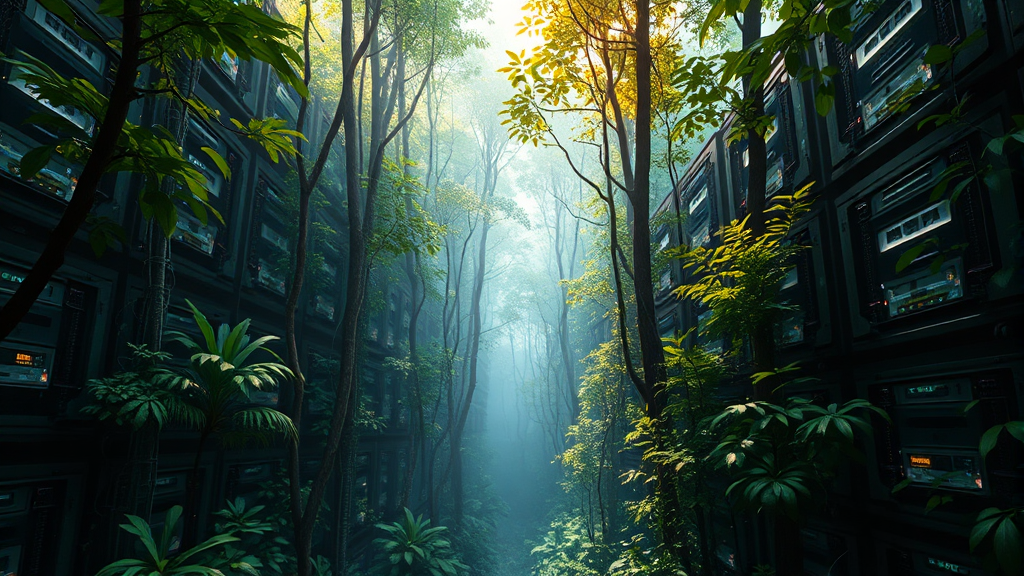 AI 인프라 시장, 얼마나 클까? (realistic 스타일)