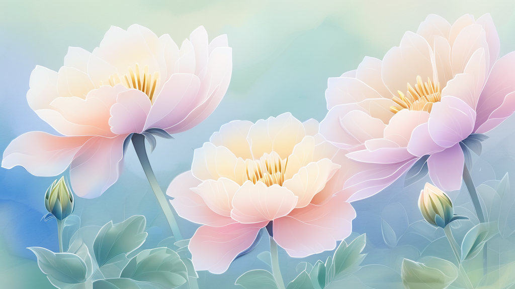프로필 업데이트, 누구에게 보여줄까? (watercolor 스타일)