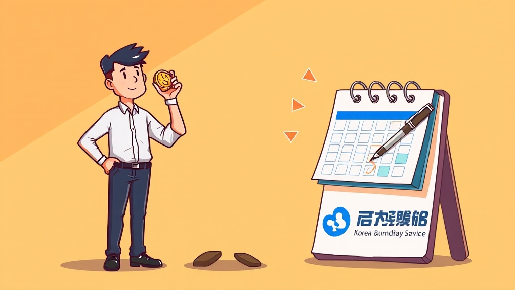 지원 기간 및 조회 방법 안내 (cartoon 스타일)