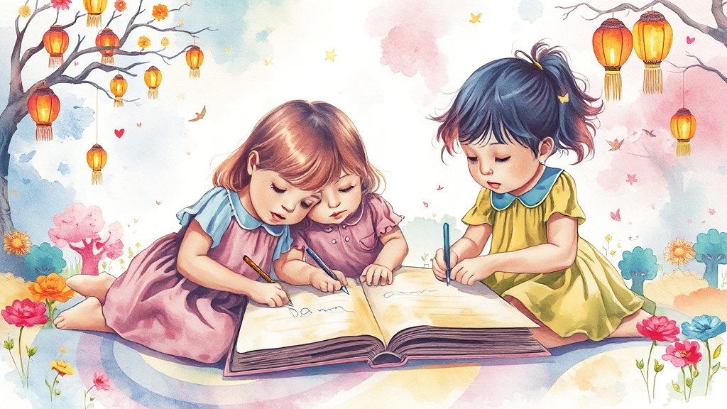 글쓰기 게임, 왜 필요할까? (watercolor 스타일)