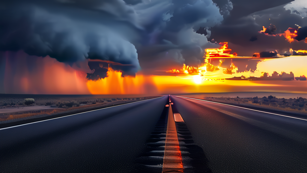 경제 동향 분석: 증시 급등과 금리 인상 가능성 (realistic 스타일)