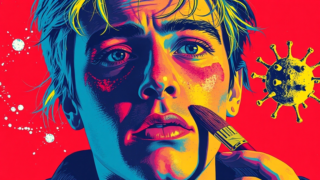 구안와사란 무엇일까요? (popart 스타일)