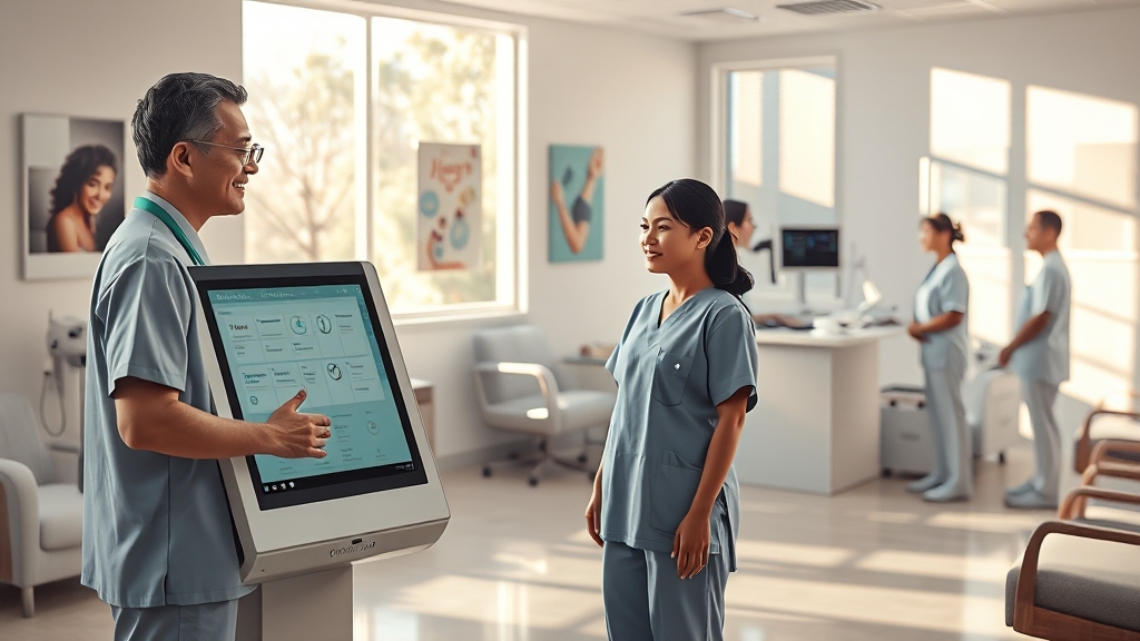 주요 검진 항목 (realistic 스타일)