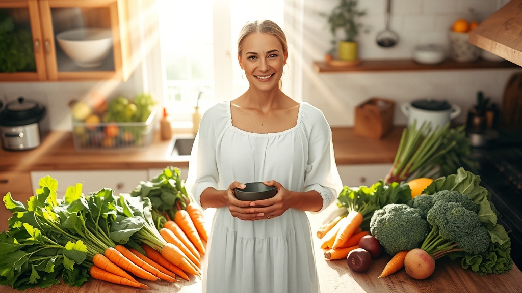 카무트 효소 섭취 후 변화 (realistic 스타일)