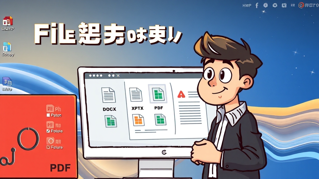 완벽 호환! 지원 파일 형식 (cartoon 스타일)