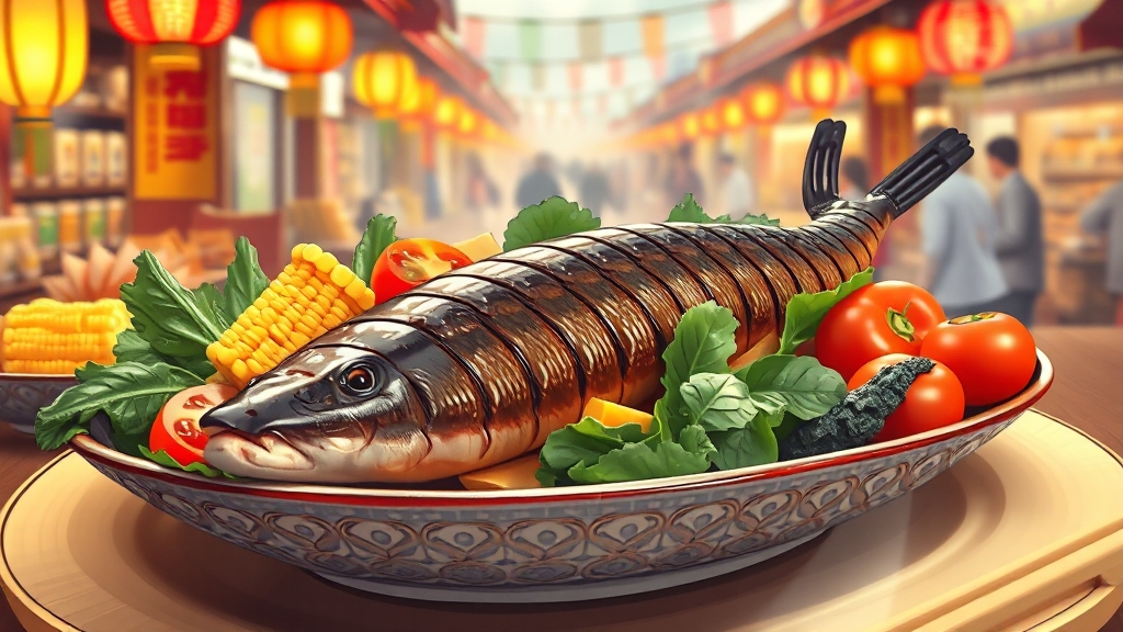 바다장어, 알고 먹으면 더 좋다 (illustration 스타일)