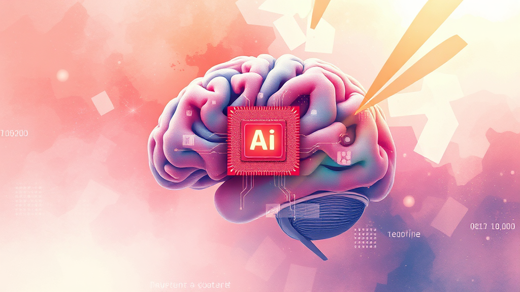 AI 반도체 시장의 성장 동력과 경쟁 구도 (watercolor 스타일)