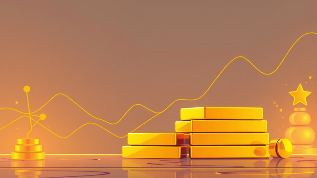 국내 상장 금 ETF 종류 및 특징 (illustration 스타일)