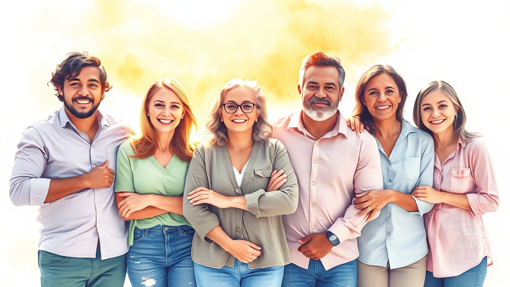 희망을 향해 (watercolor 스타일)