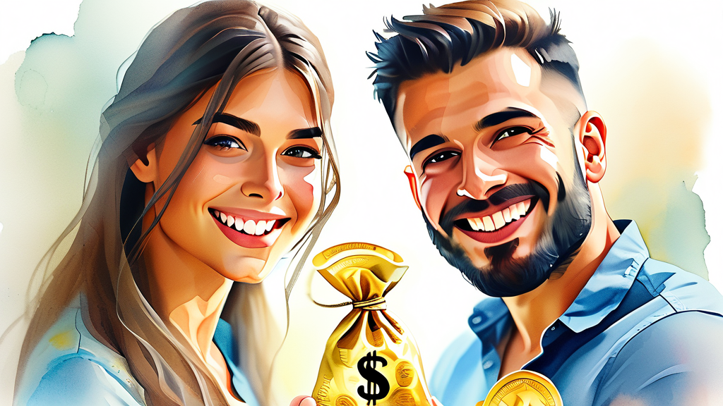 종합소득세 환급, 왜 중요할까요? (watercolor 스타일)