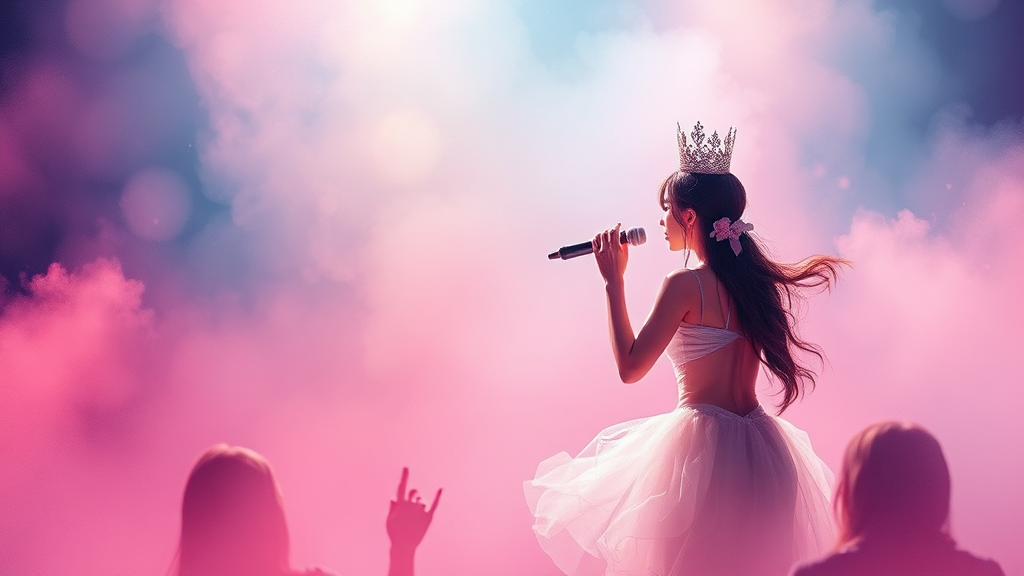 미스트롯4 데스매치의 의미와 영향력 (watercolor 스타일)