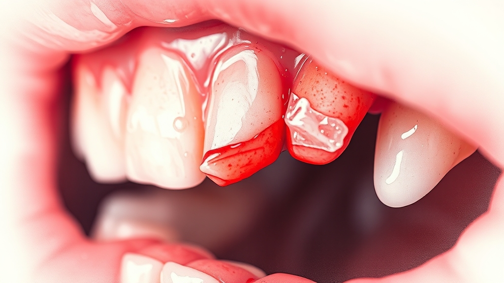 잇몸 문제, 맞춤 치약 추천! (watercolor 스타일)