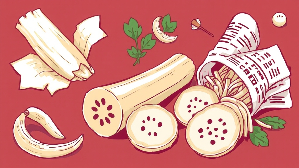 히카마 손질 & 보관법 (illustration 스타일)