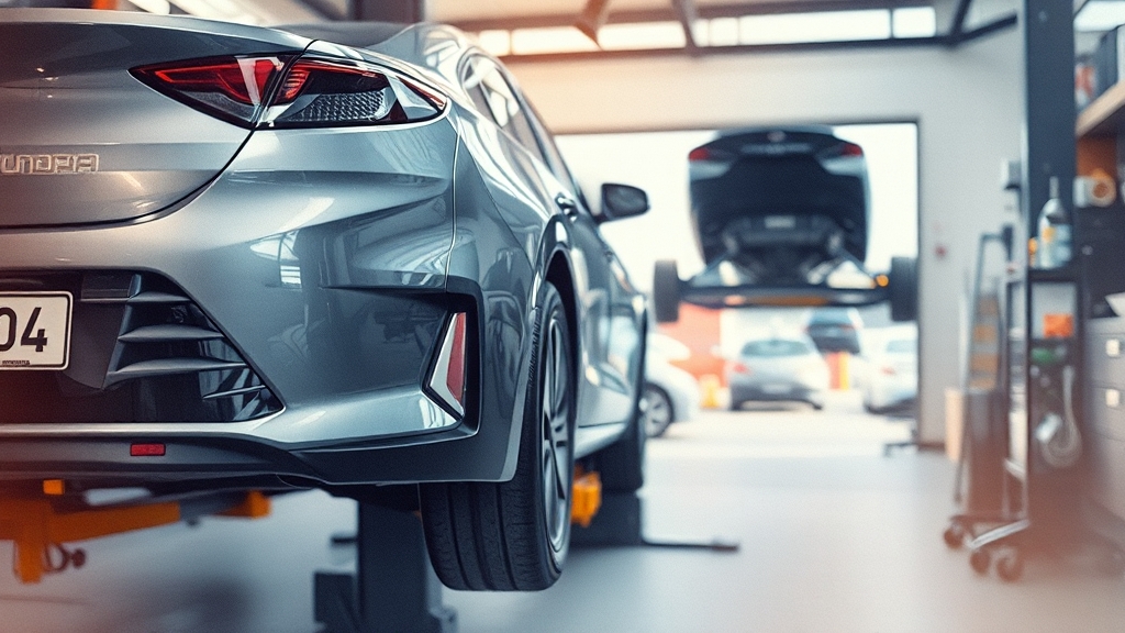 자동차 수리 비용 & 공임 정보 (watercolor 스타일)