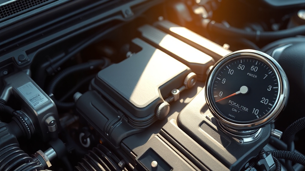 엔진오일, 언제 교체해야 할까요? (realistic 스타일)