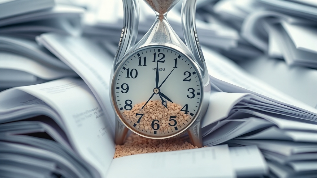 심사, 얼마나 걸릴까요? (realistic 스타일)