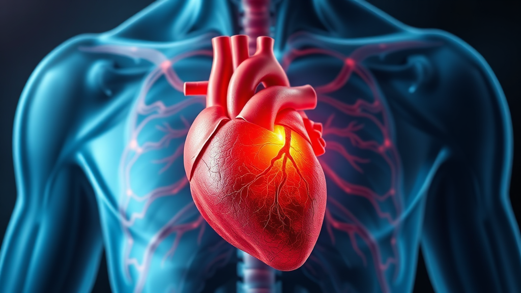 무통성 심근경색: 통증 없는 위험, 증상부터 예방까지 완벽 가이드 3 무통성 심근경색, 왜 알아채기 어려울까? (realistic 스타일)