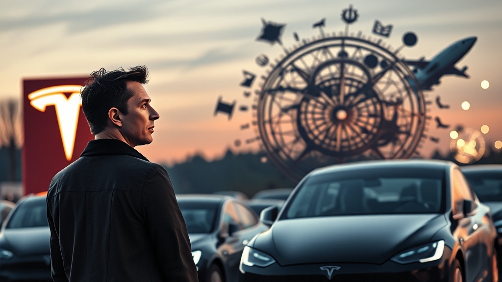 테슬라, 정치 참여의 영향은? (realistic 스타일)